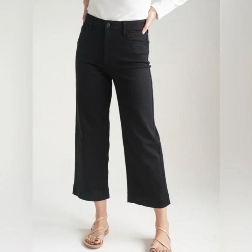Carly Jean Los Angeles Black Flare Jeans